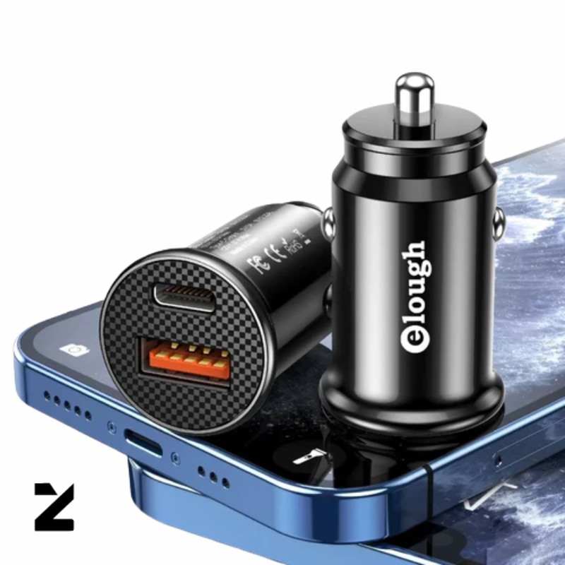 Carregador Veicular Ultra Rápido - Com 2 Portas USB