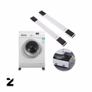 Suporte com Rodinhas Ajustável – Base para Geladeira, Fogão e Máquina de Lavar
