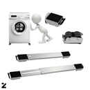 Suporte Base Móvel para Moveis Pesados em Aço Inoxidável