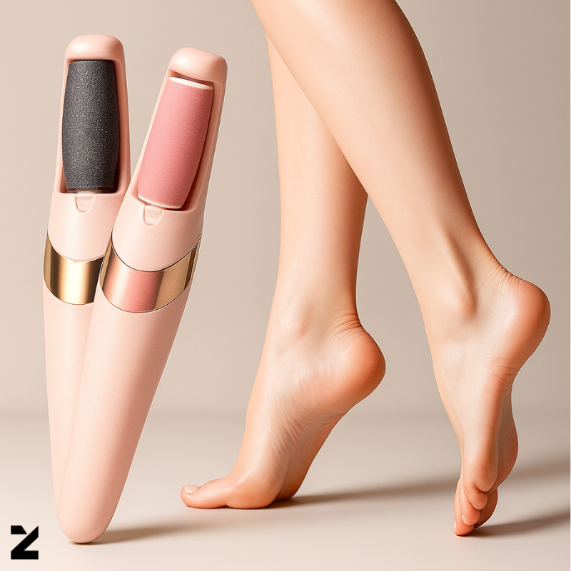 Lixador Portátil Elétrico Para Pés - Remoção de Pele e Calos