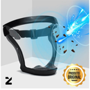 Máscara de Proteção Indestrutível Anti Embaçante Face Shield