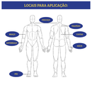 Adesivo de Melatonina Relaxante Para Sono