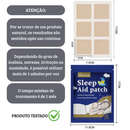 Adesivo de Melatonina Relaxante Para Sono